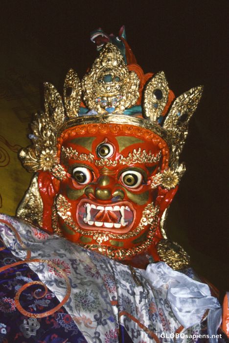 Postcard Virupaksha in Drepung monastery