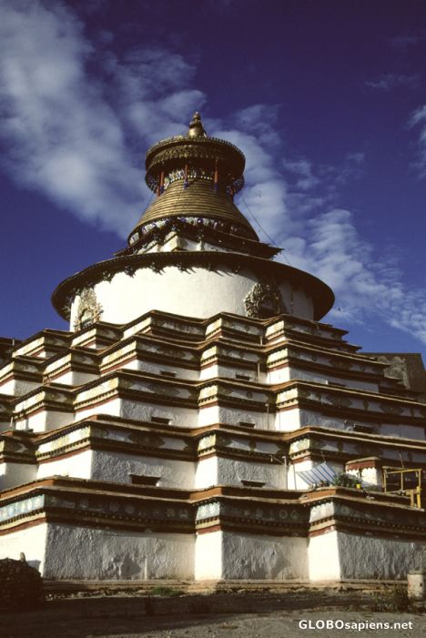 Postcard Gyantse - Kumbum