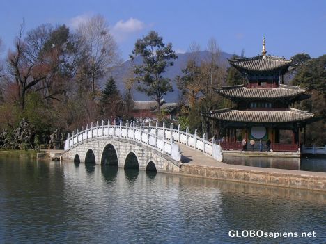 Postcard Black Dragon Lake