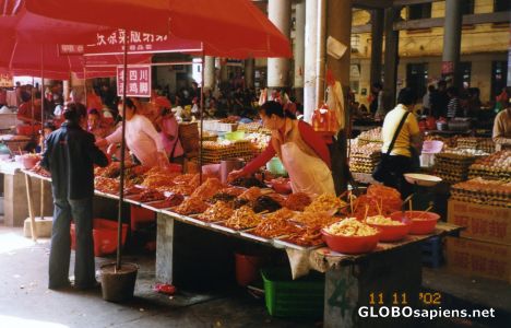 Postcard Market stall