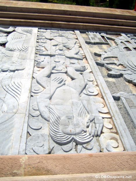 Postcard The old Dongba culture