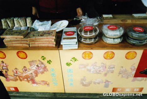 Postcard Local Peanut based goodies for the Chinese NewYear
