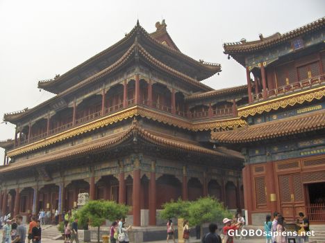 Postcard Lama Temple