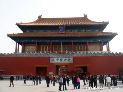 Postcard Gate to the Forbidden City