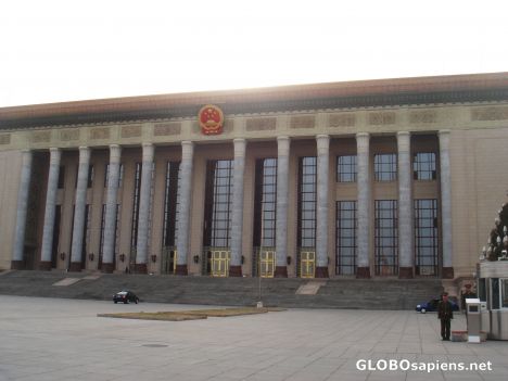 Postcard Great Hall of the People