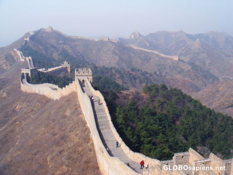 Postcard Great Wall at Simatai