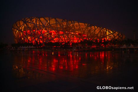 Beijing (CN) - Bird's Nest at Night