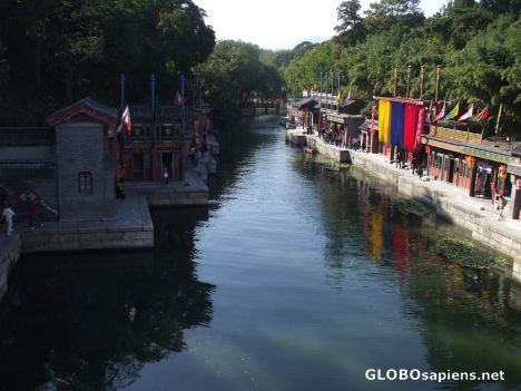 Postcard Summer Palace - Suzhou Street