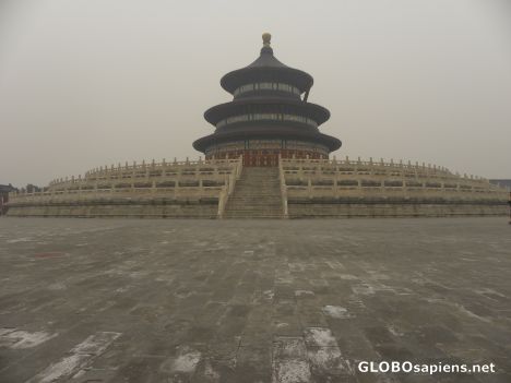 Postcard the temple of heaven