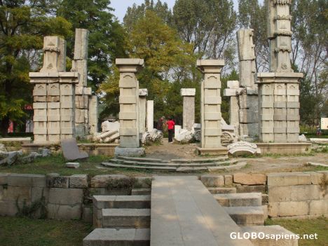 Postcard Ruins of the Summer Palace