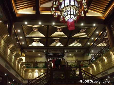 Postcard Quanjude Restaurant - Interior