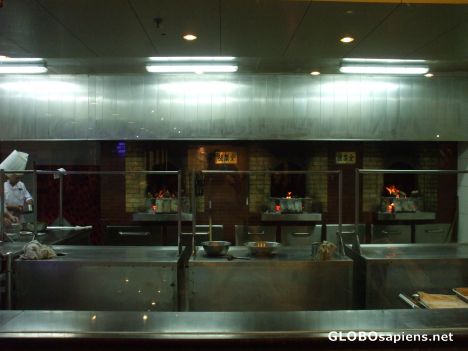 Postcard Quanjude Restaurant - Kitchen
