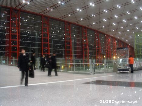 Postcard Beijing airport