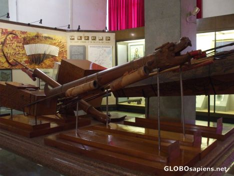 Postcard Early Chinese Gunpowder weaponry
