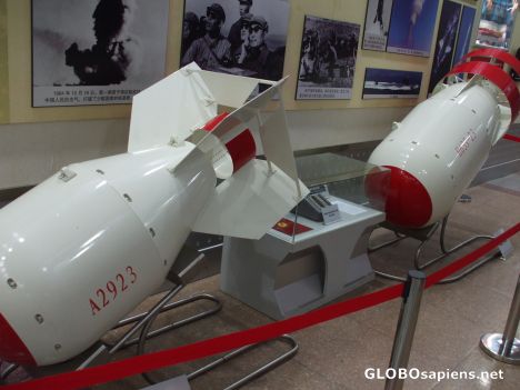 Postcard Mock-ups of China's first Nuclear Weapons