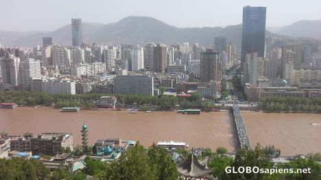 Lanzhou from White Pagoda