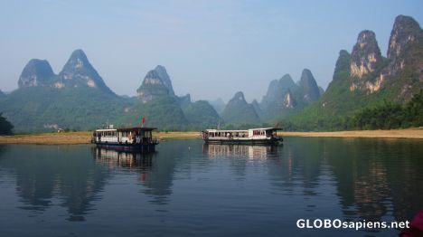 Postcard Li River
