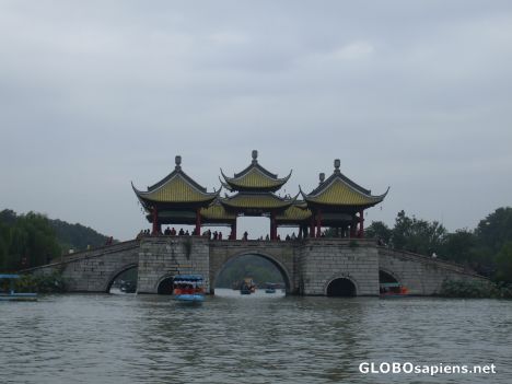 Postcard Bridge at Slender West Lake