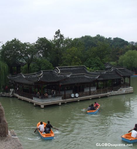 Postcard Pavillion at Slender West Lake