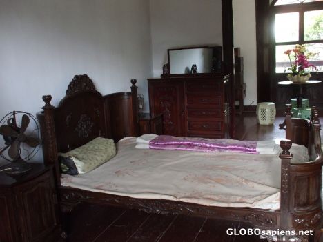 Postcard He Garden Bedroom