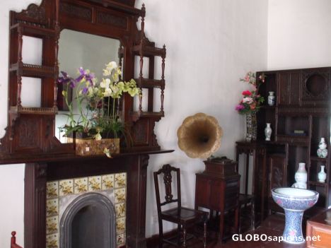 Postcard He Garden Living Room