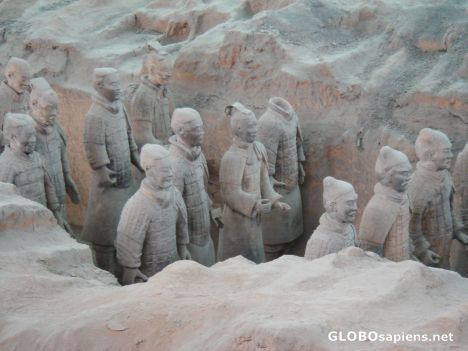 Postcard Terracotta Warriors