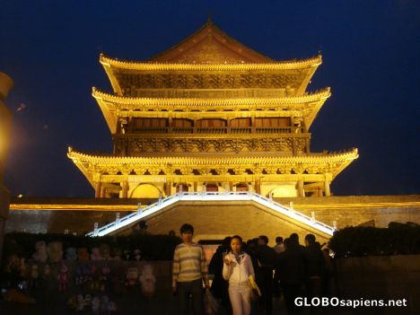 Postcard Bell-Tower or Drum-Tower???
