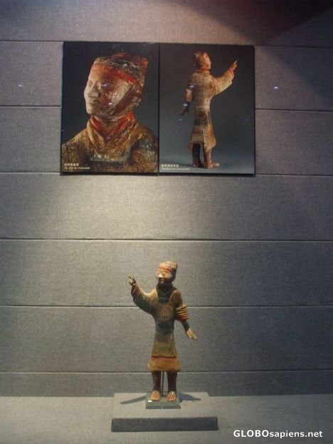 Postcard Han Dynasty Terra Cotta - General