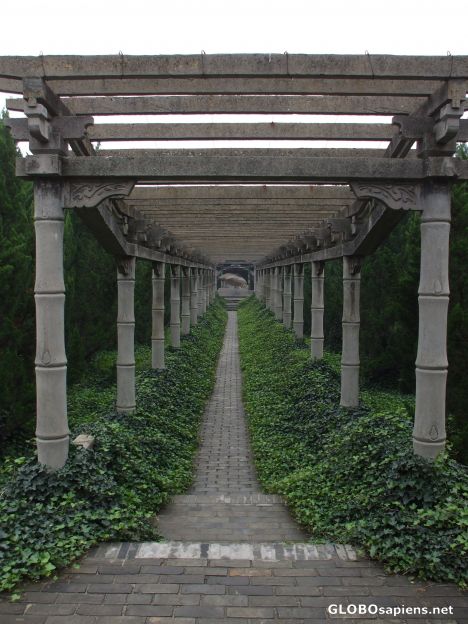 Postcard Covered walkway
