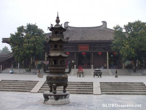 Postcard Prayer Building at Famen Temple