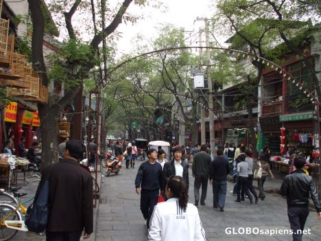 Postcard Xian's Muslim Quarter