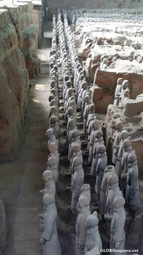 Postcard Terracotta Army