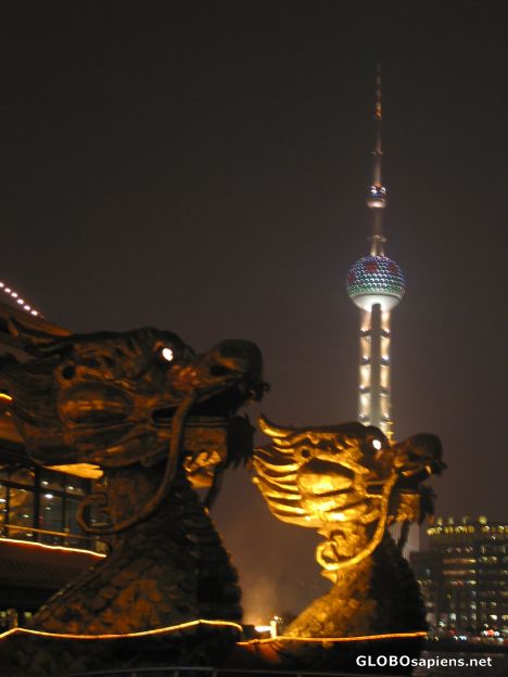 Postcard Shanghai-Pudong