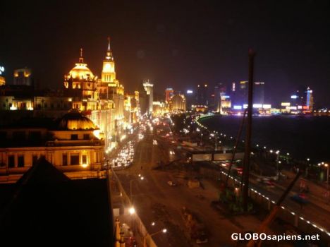 Postcard By the Bund in Shanghai