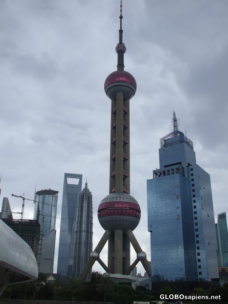 Postcard Pudong Skyline