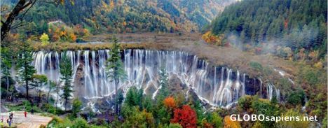 Postcard Jiuzhaigou Sichuan Tours