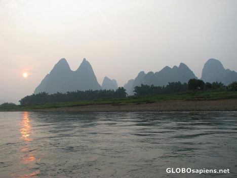 Postcard Exciting river trip near Gulin