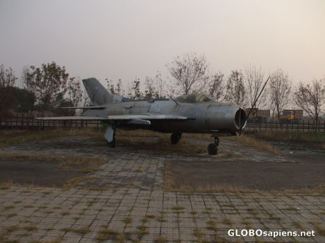 Postcard Old Fighter Plane