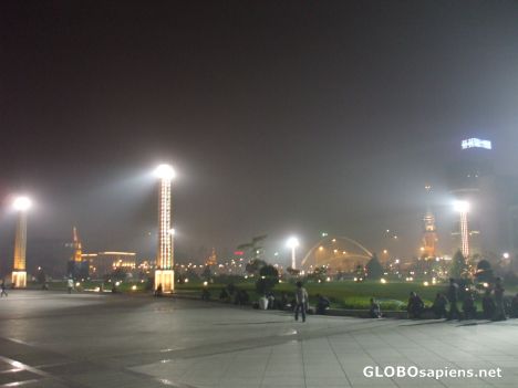 Postcard Tianjin Train station