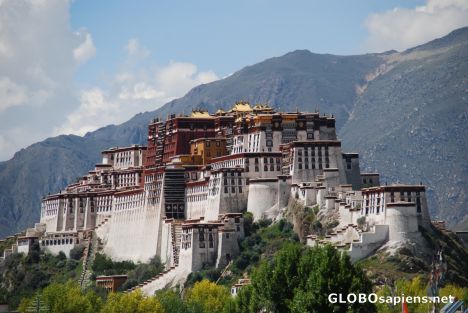 Postcard View of the Potala Palace