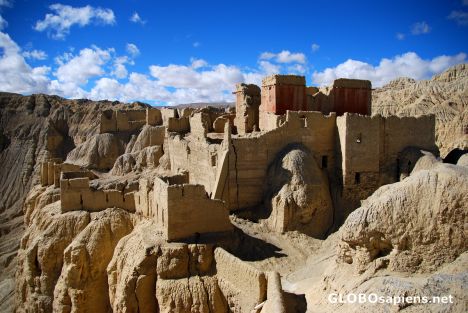 Postcard Ruins of Tsaparang