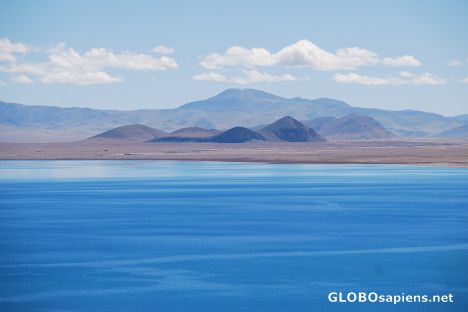 Postcard Pelku Tso lake