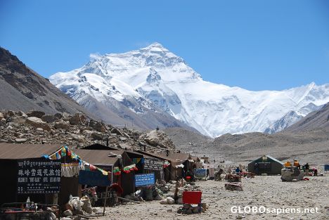 Postcard View of Rongbuk
