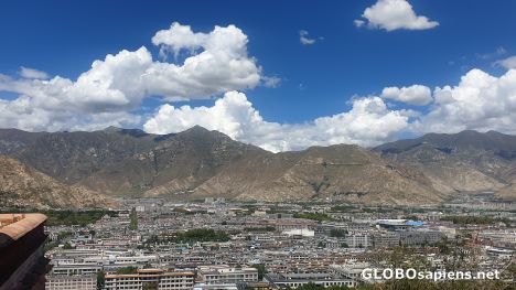 Postcard View from Potala