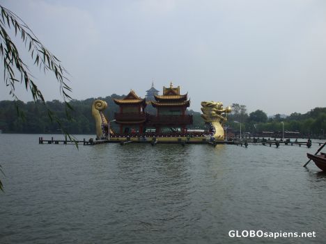 Postcard Dragon Boat