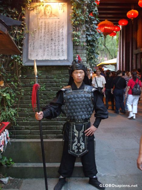 Postcard Song Dynasty Soldier