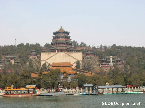 Postcard Tower of Buddhist fragrance