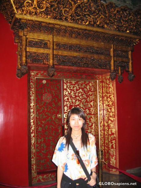 Postcard Red Door