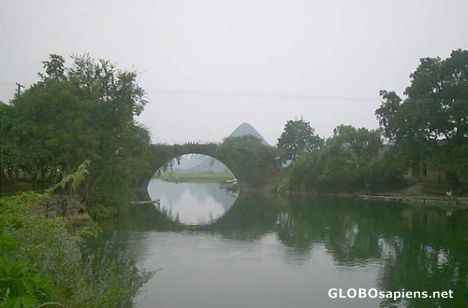 Postcard Dragon Bridge.