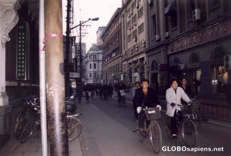 Postcard shanghai